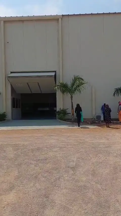 Latex glove factory in Namibe, Angola