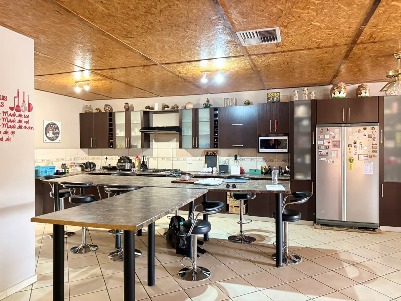 Kitchen: Kitchen with a long island